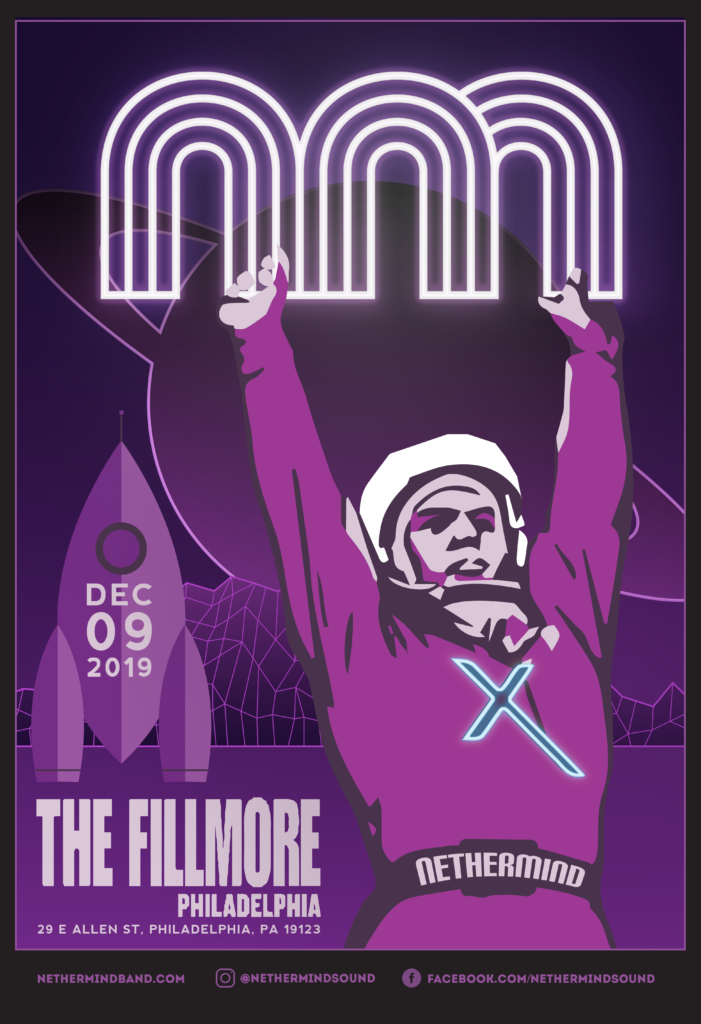 Nethermind at the Fillmore Philly Concert Poster