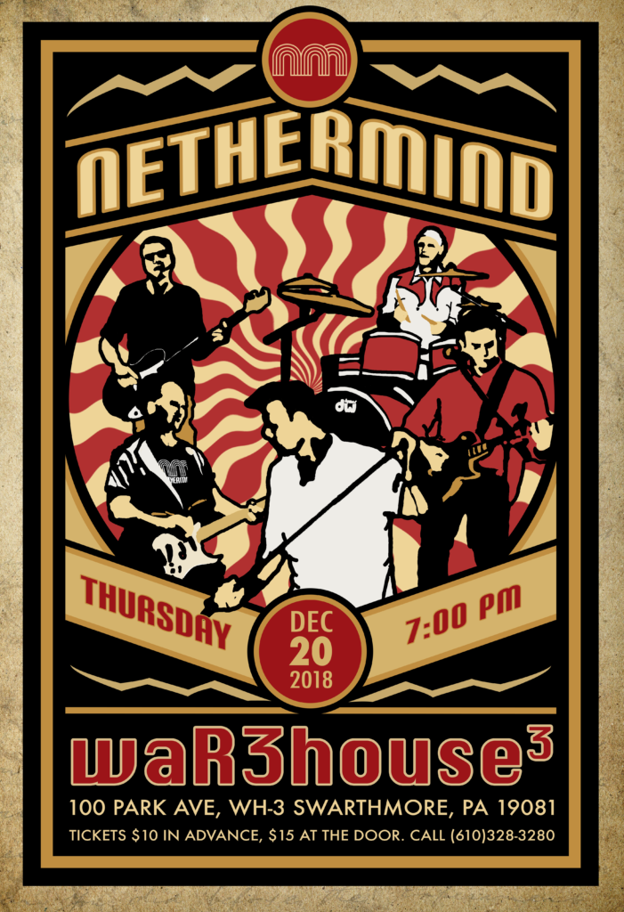 Nethermind Concert Poster War3house 2018