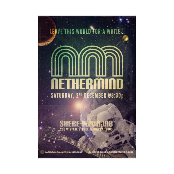 Nethermind at Shere E Punjab Dec 2017 ALTERNATE Gig Poster - Image 2