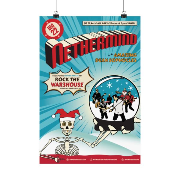 Nethermind at the Warehouse Dec 22, 2022 Gig Poster