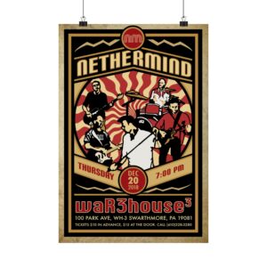 Nethermind at the Warehouse Dec 2018 Gig Poster