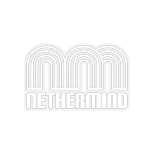 Nethermind Logo Sticker (White) - Image 4