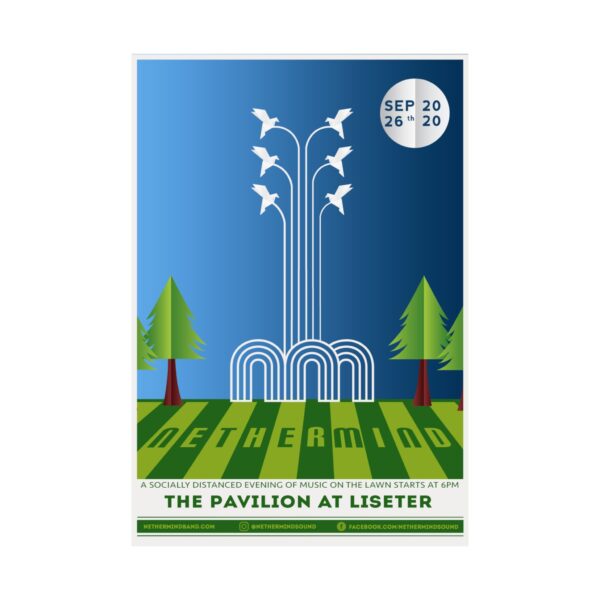 Nethermind at Liseter 2020 Gig Poster - Image 2