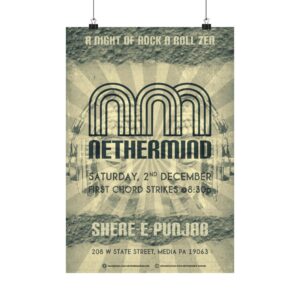 Nethermind at Shere E Punjab Dec 2017 Gig Poster
