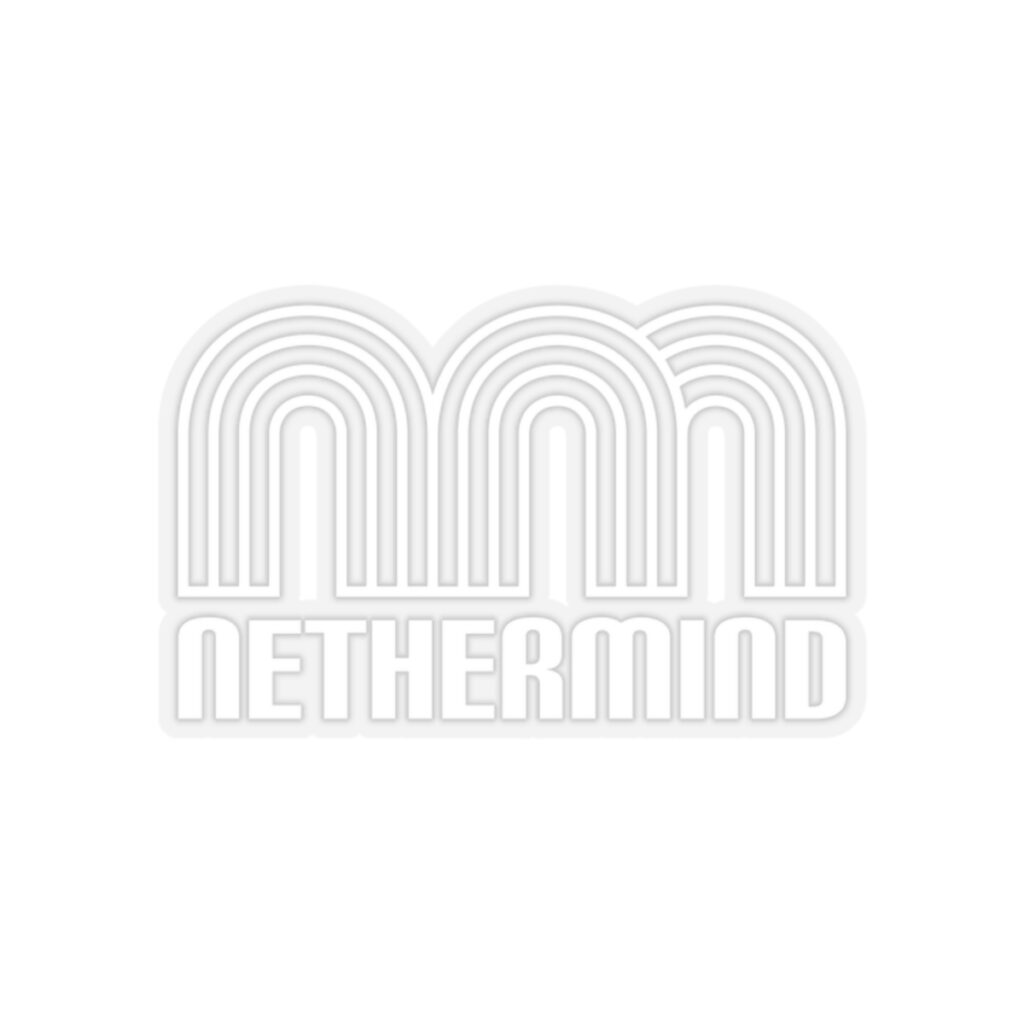 Nethermind Logo Sticker (White)