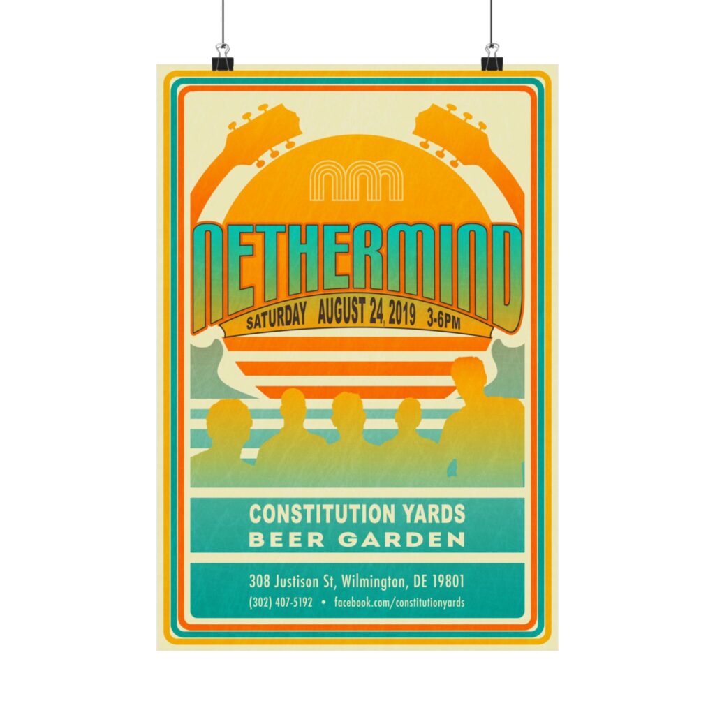 Nethermind at Constitution Yards 2019 Gig Poster
