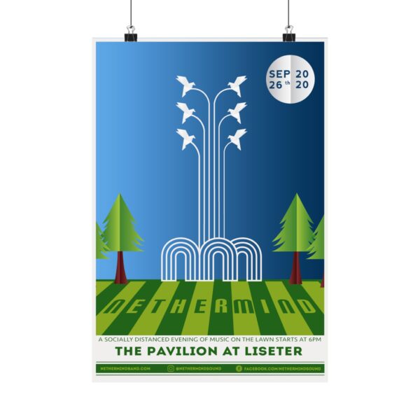 Nethermind at Liseter 2020 Gig Poster
