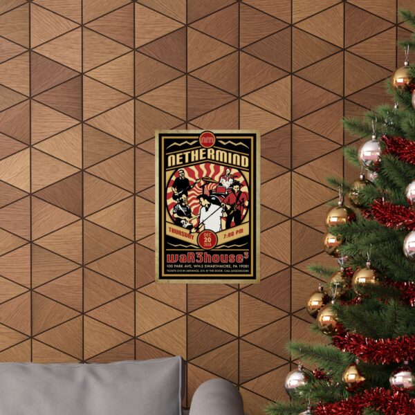 Nethermind at the Warehouse Dec 2018 Gig Poster - Image 4