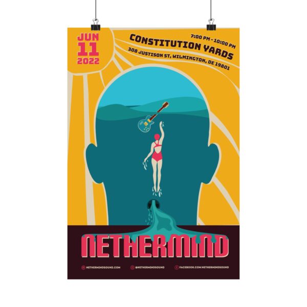 Nethermind at Constitution Yards 2022 Gig Poster