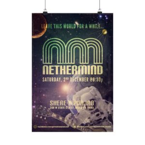 Nethermind at Shere E Punjab Dec 2017 ALTERNATE Gig Poster