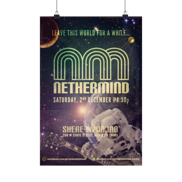 Nethermind at Shere E Punjab Dec 2017 ALTERNATE Gig Poster