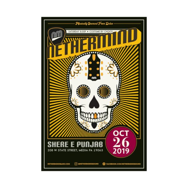 Nethermind at Shere E Punjab Oct 2019 Gig Poster - Image 2