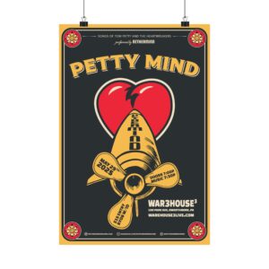 Petty Mind 2025 Gig Poster